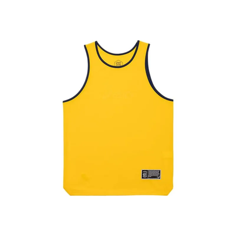 Asics Tank Tops Men Yellow-0