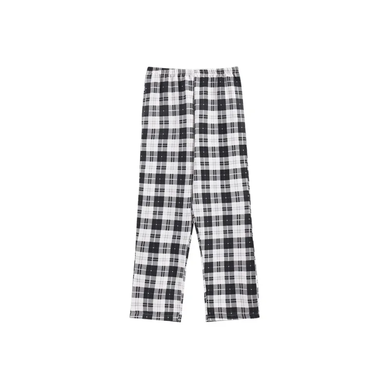 GOSO Pajama Pants Women's Black White-0