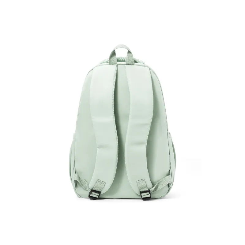 KEYSTREET Fabric Backpack Unisex Ecru/Classic Black/Haze Blue/Mint Green-23