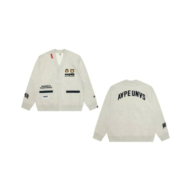 Aape Knitwear Men Light Gray-3