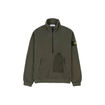 STONE ISLAND Jackets Men Dark Green
