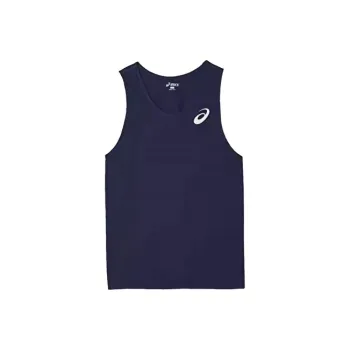 Asics Tank Tops Men Blue