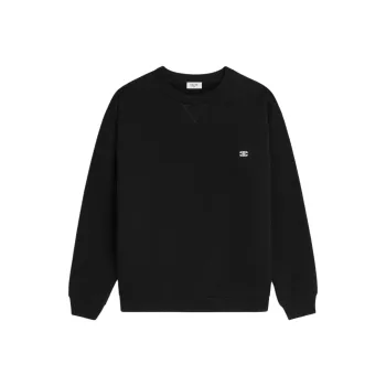 CELINE Triomphe Loose Sweatshirt In Cotton Fleece
