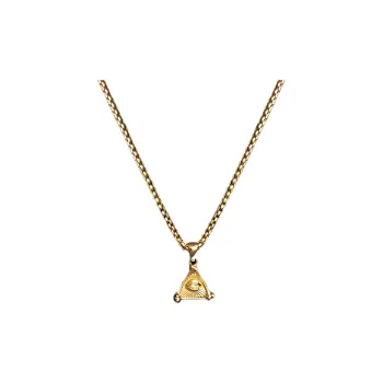 PUENTE Titanium Steel Collarbone Chain Men's