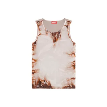DIESEL T Lifty Burn Art Tank Top