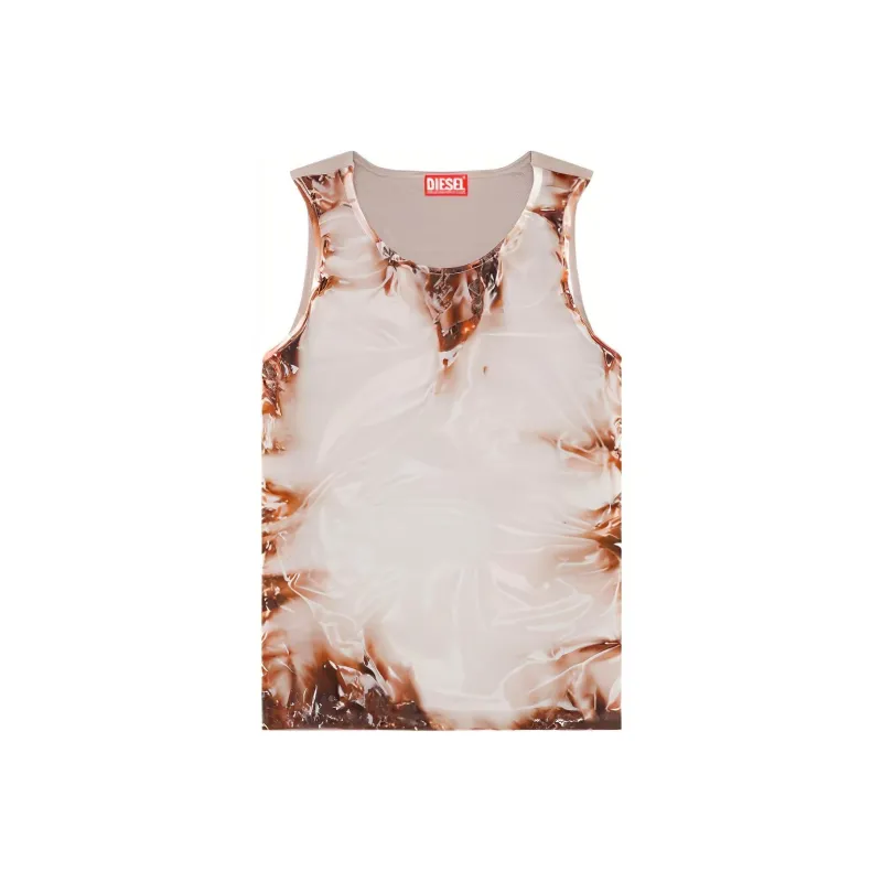 DIESEL T Lifty Burn Art Tank Top-0