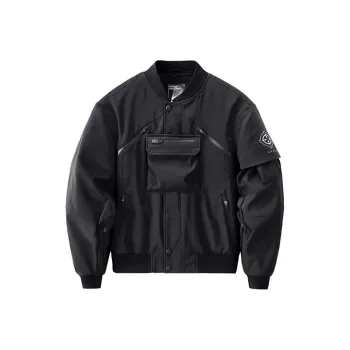 VIP Loose Fit Pilot Jacket Unisex Black