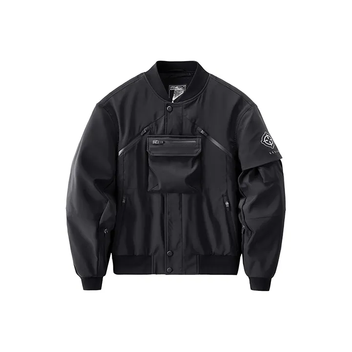 VIP Loose Fit Pilot Jacket Unisex Black-0