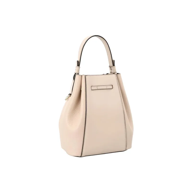 Furla Miastella Cow Leather Bucket Bag Handbag Shoulder Bag Crossbody Bag Mini Women's Ecru-3