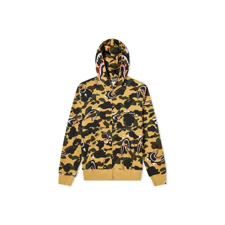 Bape Shark 1St Camo Shark Full Zip Hoodie SS23-5