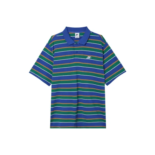 Nike Club Polo Shirt Men's Game Royal Blue Color
