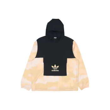 Adidas Originals WINDBREAKER Jacket Men's Black Brown Multicolor