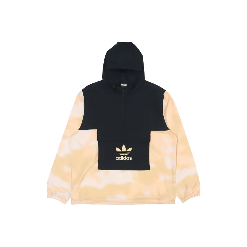 Adidas Originals WINDBREAKER Jacket Men's Black Brown Multicolor-0