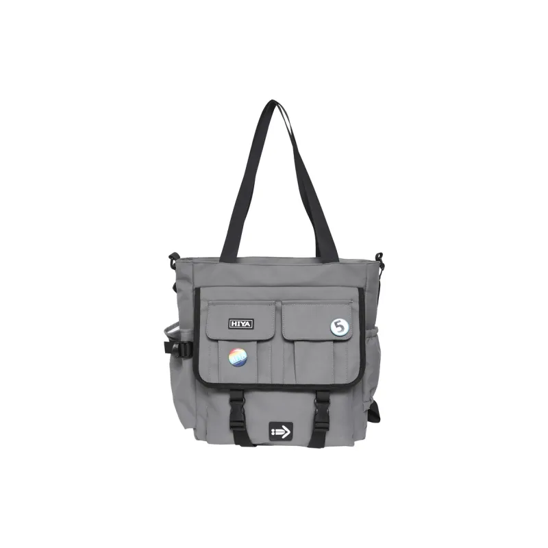 GOBLIN SHARKS 1759 Nylon Shoulder Bag Regular Unisex White/Black/Gray/Khaki/Blue-12