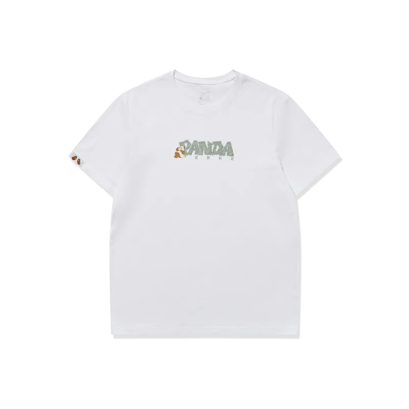 Erke Life Collection T Shirt Men's True White-1