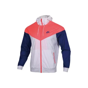 Nike Jackets Men Blue White Orange