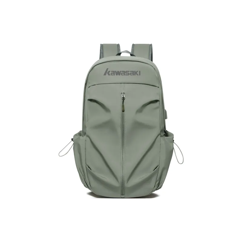Kawasaki Polyester Backpack Laptop Bag Regular Unisex Multicolor-48