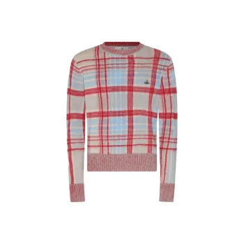 Vivienne Westwood Madras Tartan-jacquard Jumper
