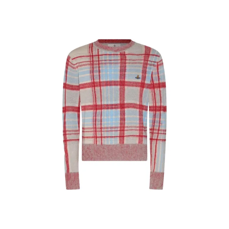 Vivienne Westwood Madras Tartan jacquard Jumper-0