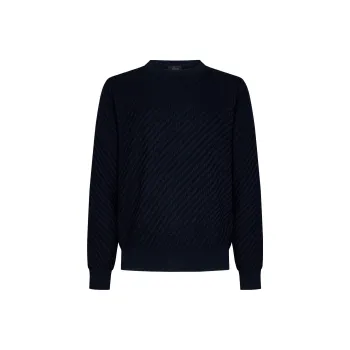 Brioni Crew-neck Cotton-silk Jumper