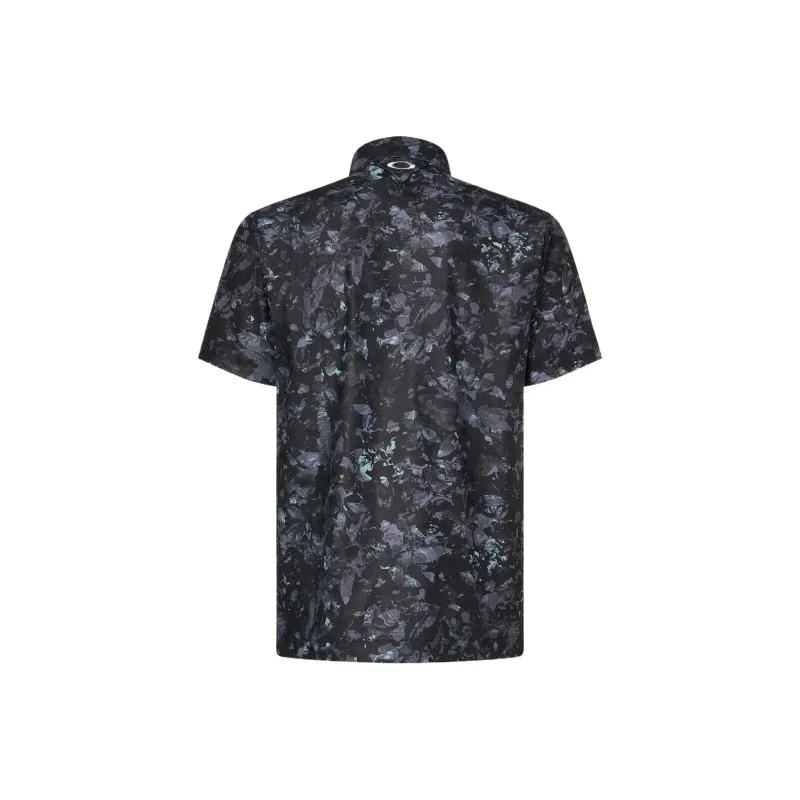 Oakley Skull Geo Foliage Shirt Men's Black-1