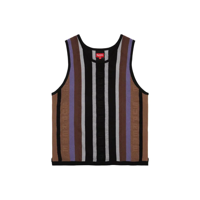 Supreme Knit Stripe Tank Top SS23-0
