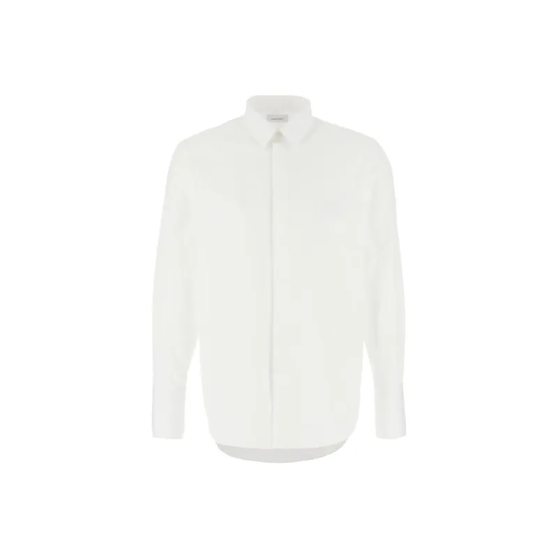 Ferragamo Long Sleeved Button Up Shirt-0