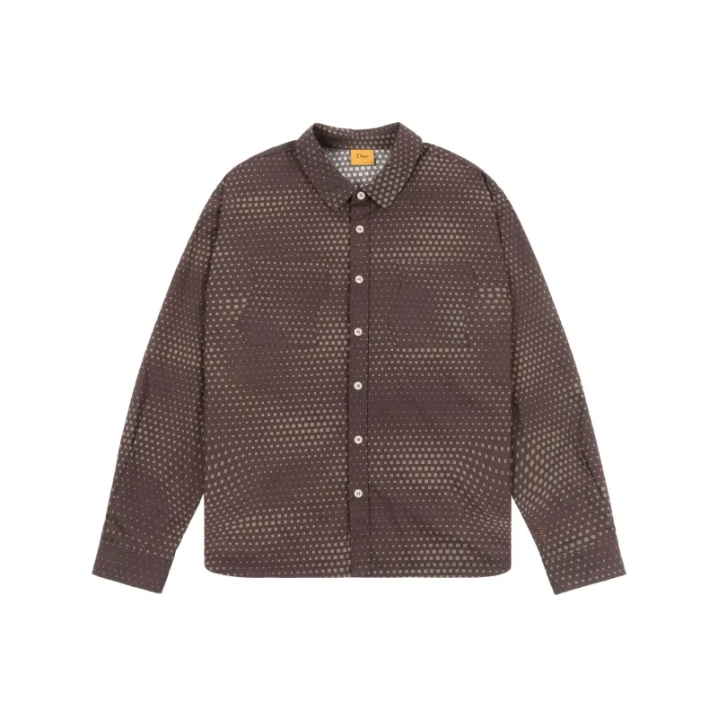 Dime MTL FW24 Shirt Unisex Coffee-0
