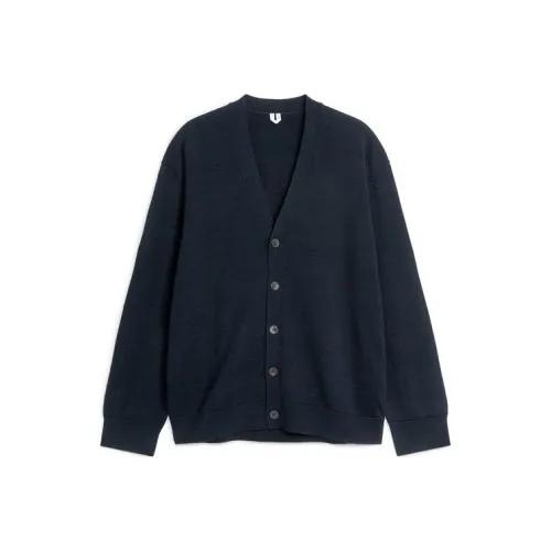 ARKET Sweaters Men Dark Blue