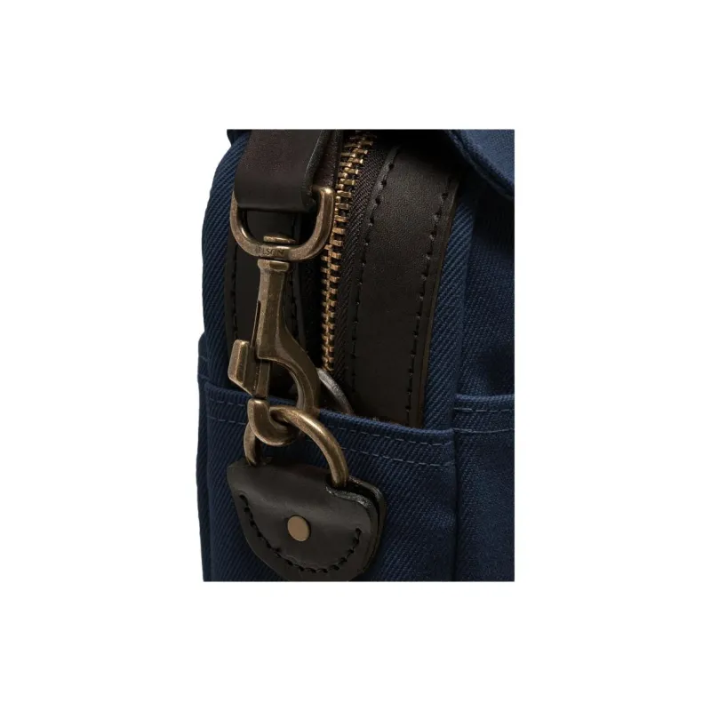 Filson Cotton Briefcase Men's Marine Blue-6