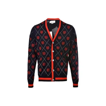 GUCCI Sweaters Men Dark Blue