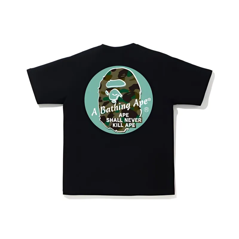A BATHING APE A BATHING APE Circle Tee-4