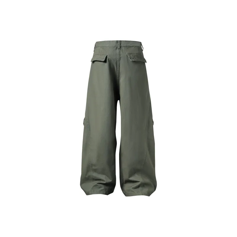 JASONWOOD Cargo Pants Unisex Green-1