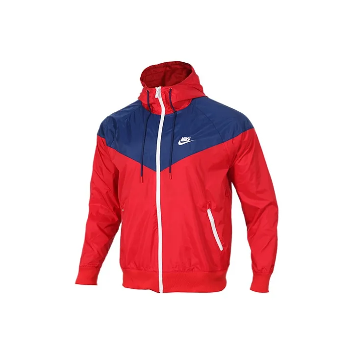 Nike Jackets Men Red Blue-0