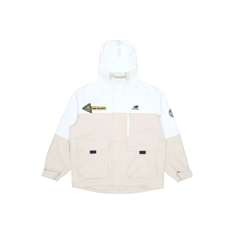 New Balance JHI Jackets Unisex Ecru-0