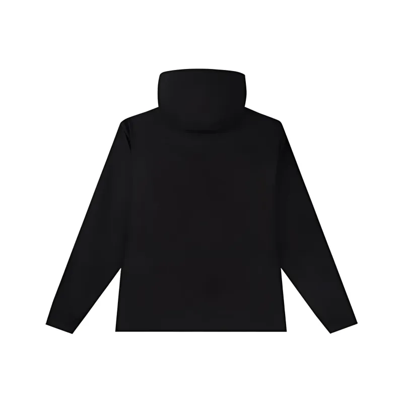 361° Trench Coat Men's Super Black-1