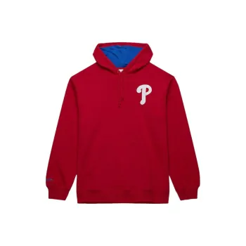 Mitchell & Ness x MLB Philadelphia Philadelphia Team Lenny Dykstra Sweatshirt Men's Red