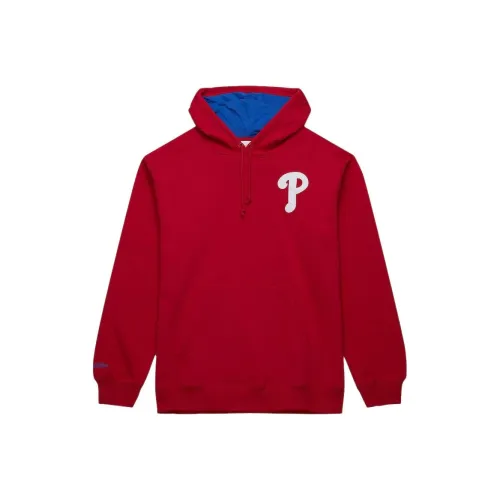 Mitchell & Ness x MLB Philadelphia Philadelphia Team Lenny Dykstra Sweatshirt Men's Red
