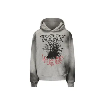 BLACK8MOB Sweatshirt Unisex Gray