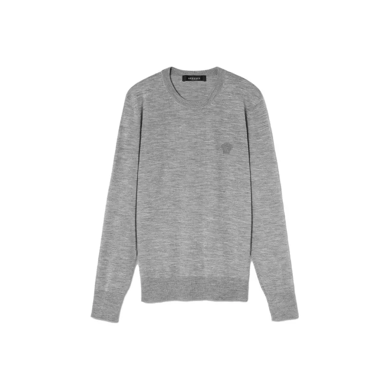 VERSACE Sweaters Men Gray-0