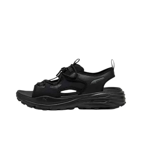 PUMA Beach Sandals Unisex Black