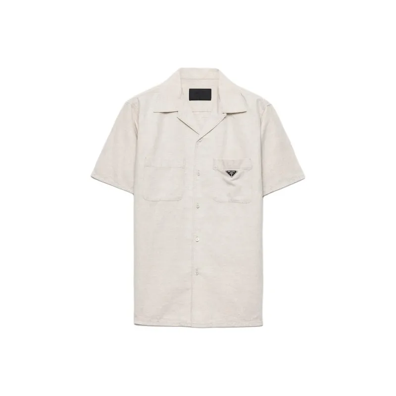 PRADA Shirts Men Natural-0