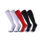 Long Shaft Soccer Socks 5-Pack (2 White/1 Red/2 Black)