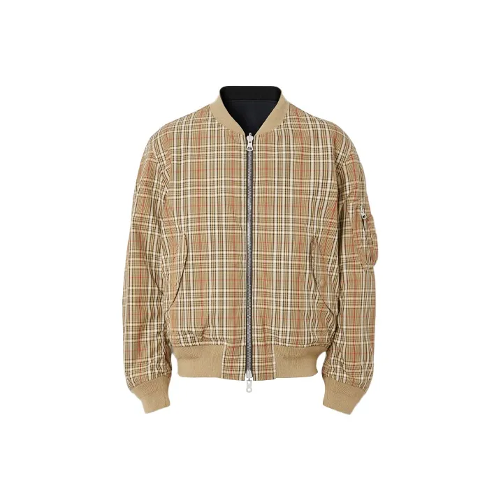 Burberry Jackets Men Yellow-0