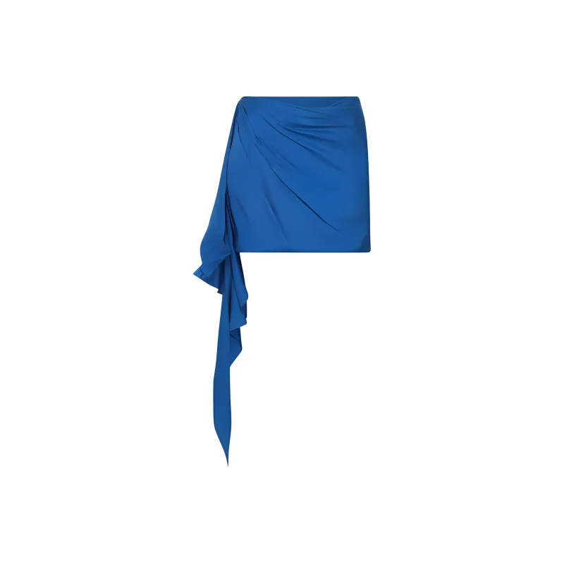GAUGE81 Casual Short Skirts Women's Blue-1