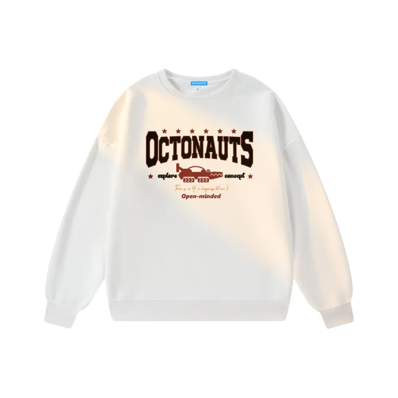 Small Columns Under The Sea Sweatshirt Unisex-0