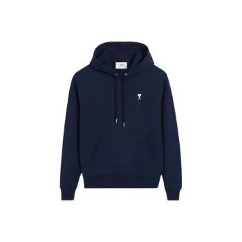 AMIPARIS Paris Ami De Coeur Logo Embroidered Drawstring Hoodie