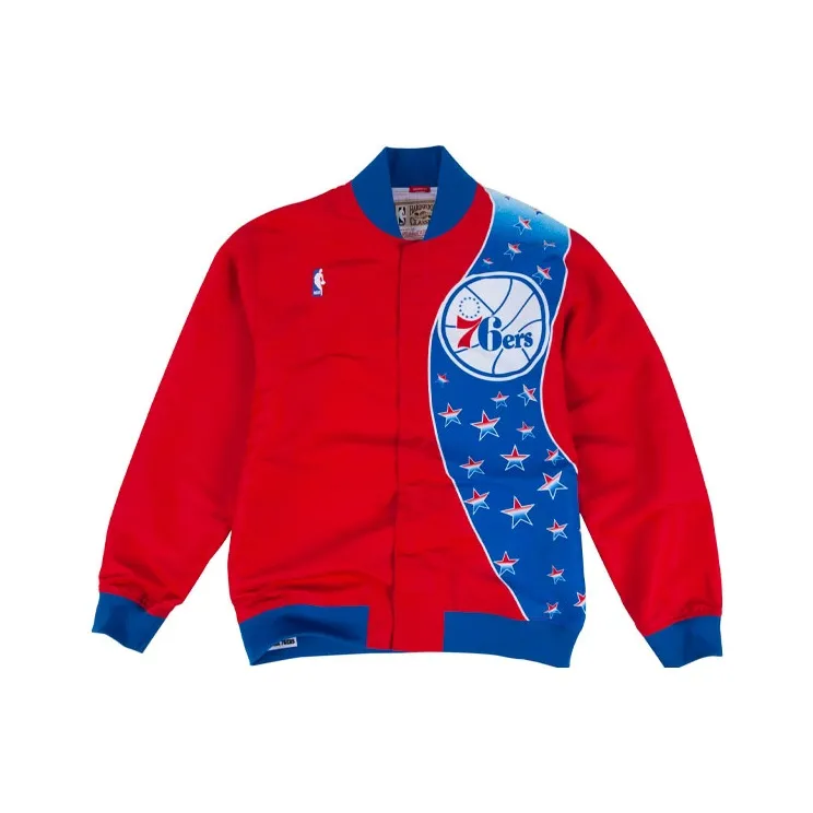 Mitchell Ness Jackets Men Red-0