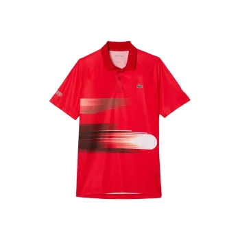 LACOSTE Polo Shirts Men Red
