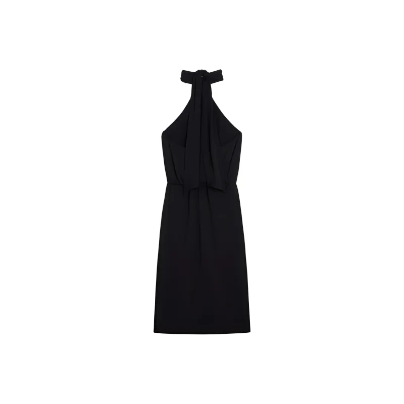 CELINE Halterneck Open Back Dress-1